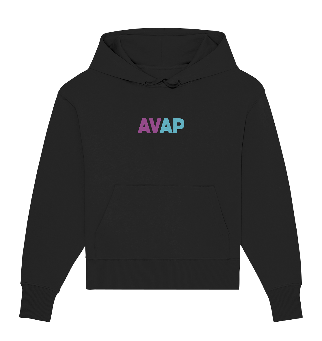 BP Hoodie Black - Organic Oversize Hoodie