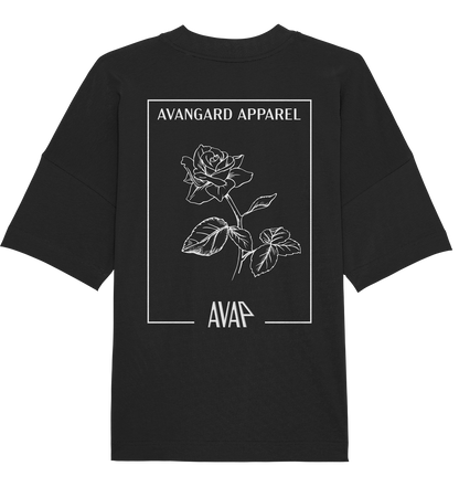 "ROSE" Oversized Shirt Black