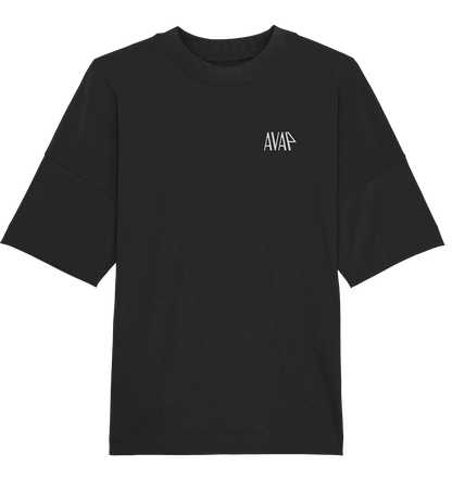 "AVAP" (Stick) Oversized Shirt Black