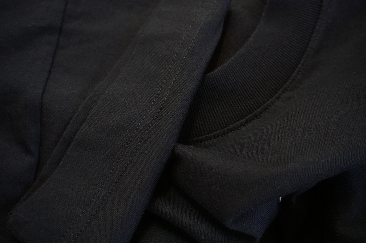 "AVAP" (Stick) Oversized Shirt Black